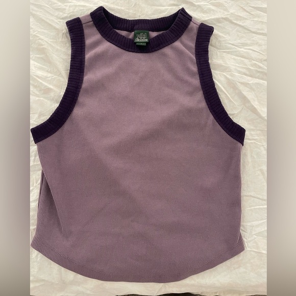 Wild Fable: High neck purple tank top, Target Brand, Size Small - Picture 1 of 3